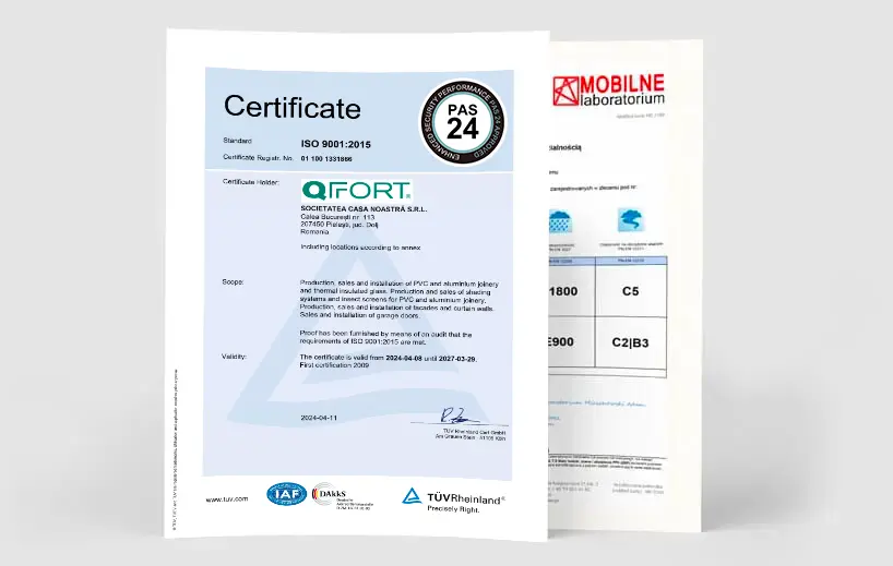 Certified quality