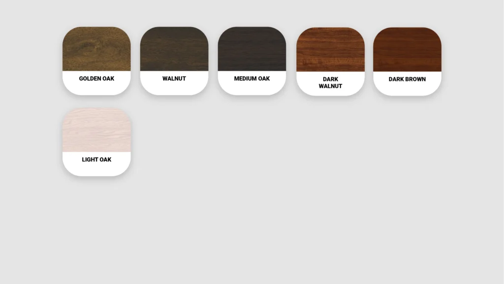 Panorama Colour Range-Group 3- Timber effect colours