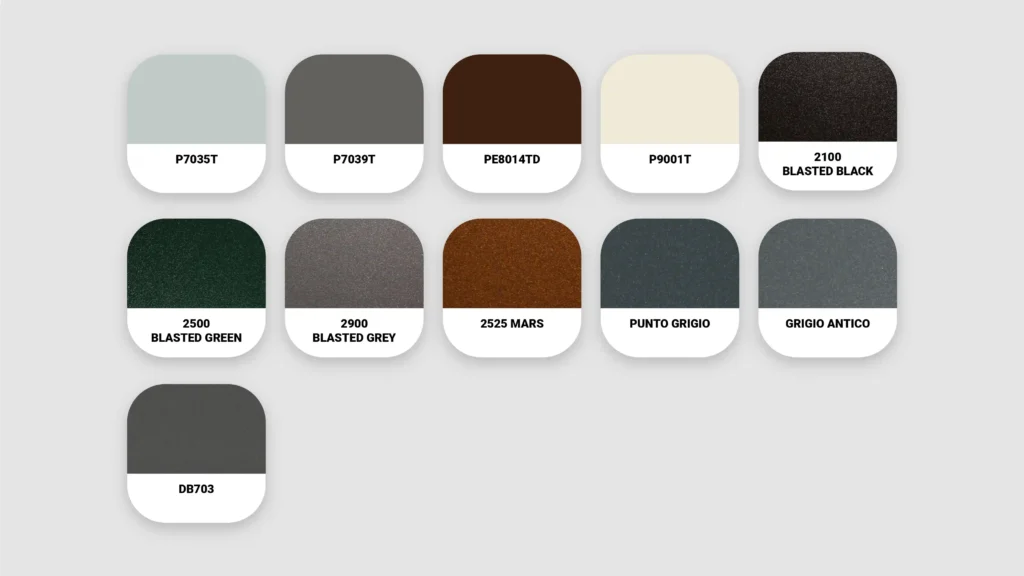 Paysage 5 Stars Colour Range-Group 2- special colours